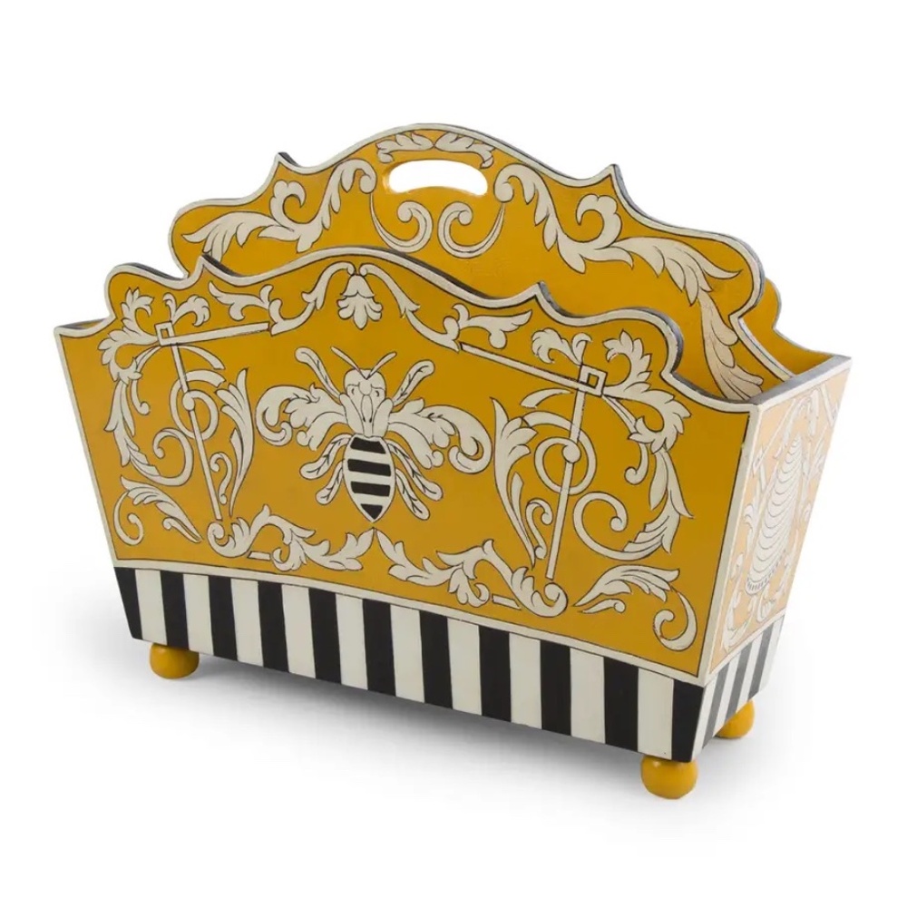 MacKenzie-Childs Spelling Bee Magazine Holder